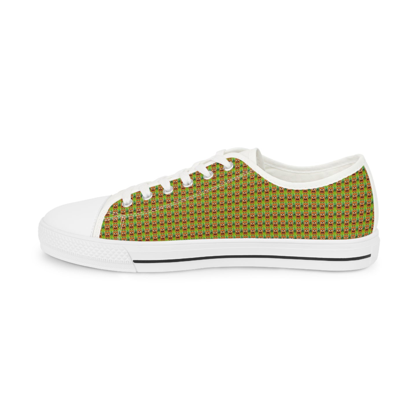 Low Top Sneakers — Mad Cobbler Pattern Casual Shoes