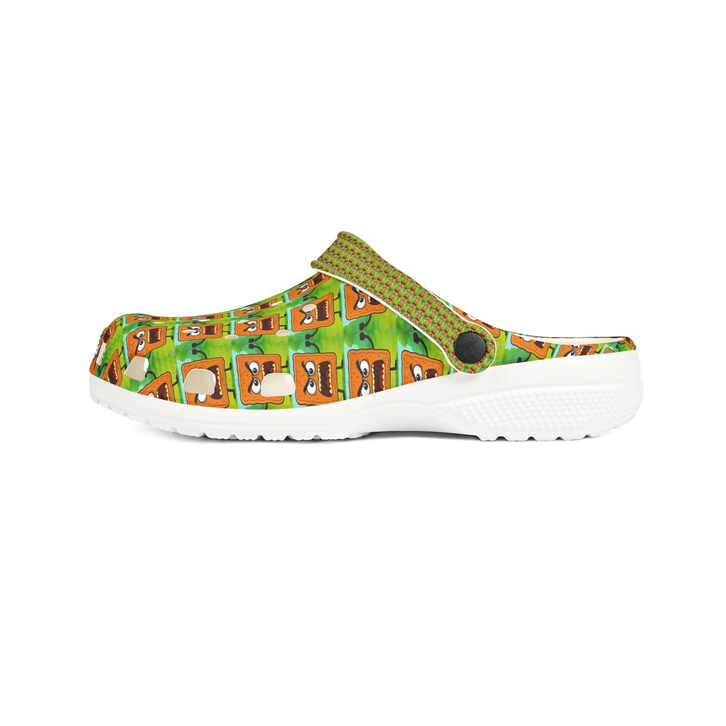 Foam Clogs with Mad Cobbler Pattern — Lightweight Slip-On Garden & Beach Shoes