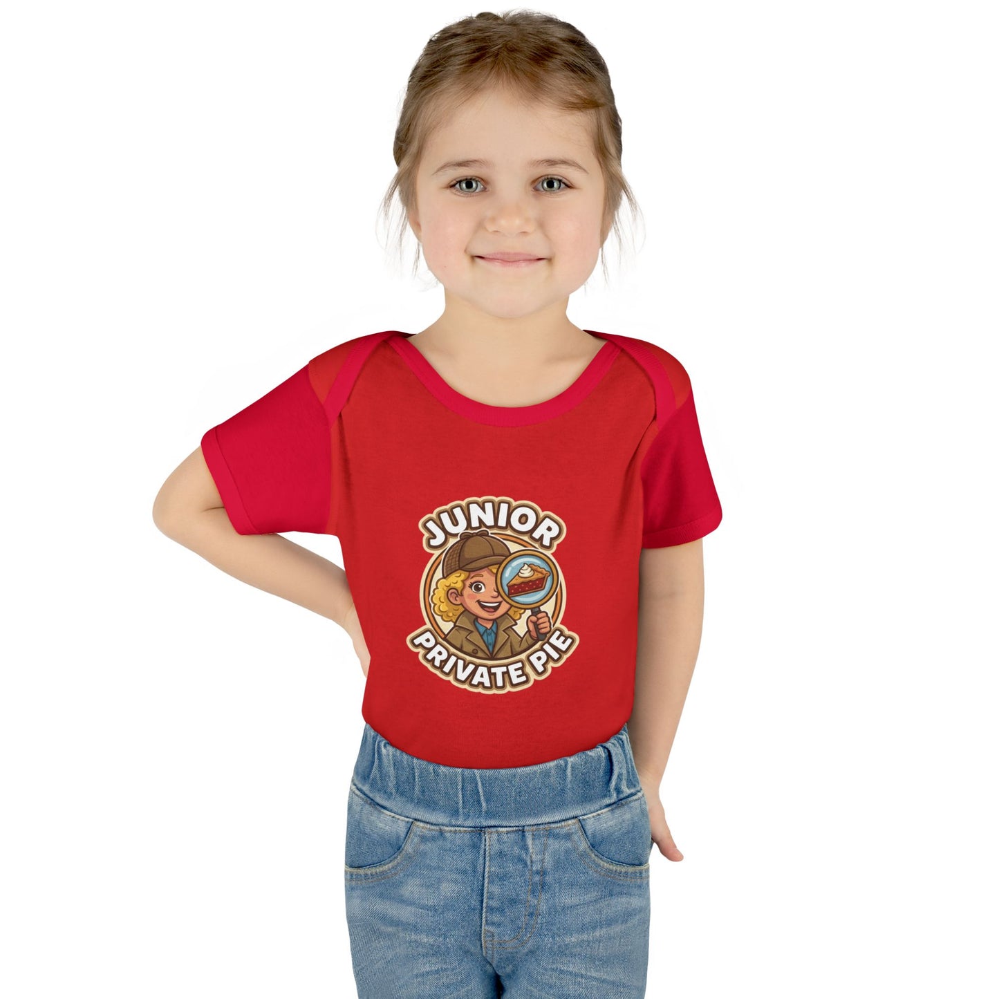 Infant Baby Girl Rib Bodysuit