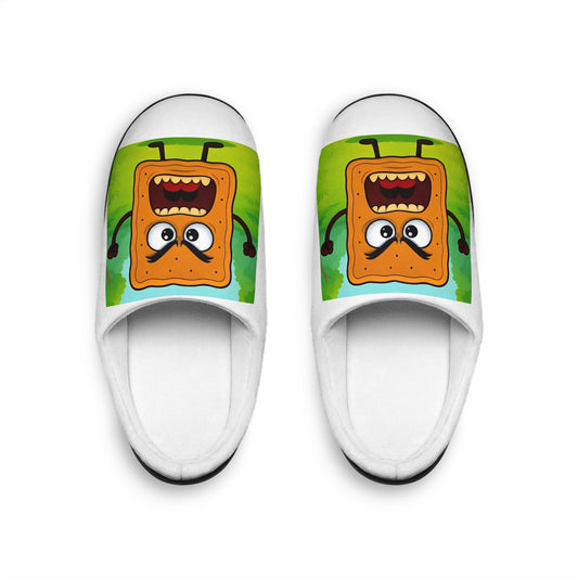 Men's Slippers — Funny Cartoon Mad Cobbler Indoor House Shoes