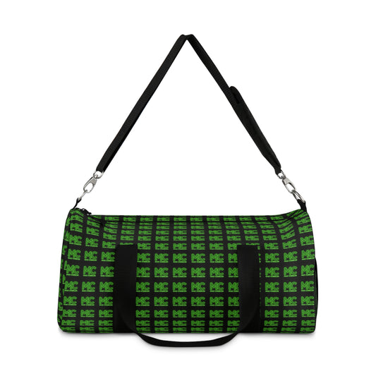 Green Mad Cobbler Pattern Duffel Bag