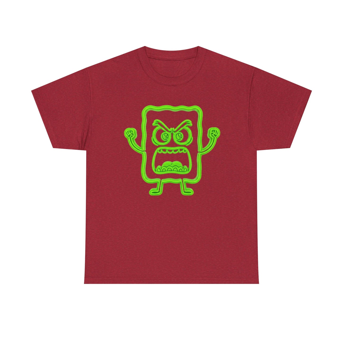 Angry Green Mad Cobbler Graphic Tee 100% Heavyweight Cotton