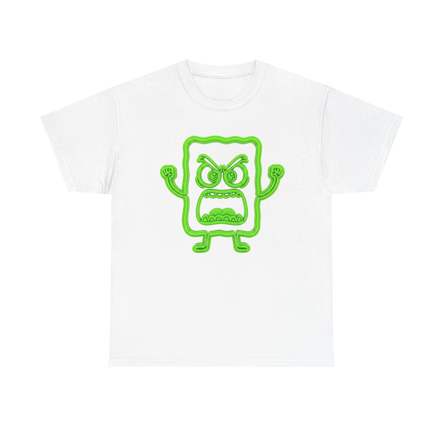 Angry Green Mad Cobbler Graphic Tee 100% Heavyweight Cotton