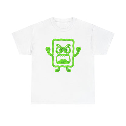 Angry Green Mad Cobbler Graphic Tee 100% Heavyweight Cotton