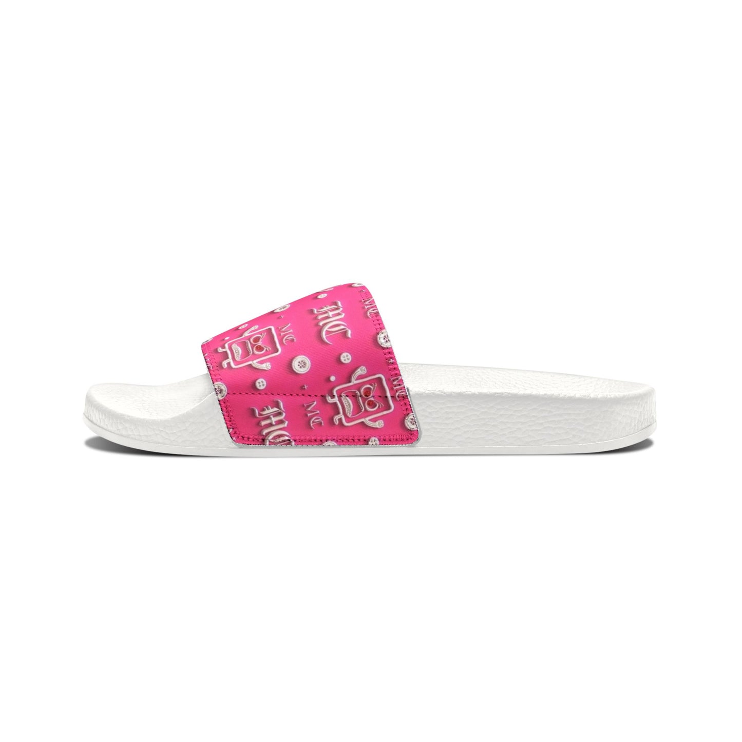Cute Pink MC Slide Sandals — Women's Removable-Strap Slides