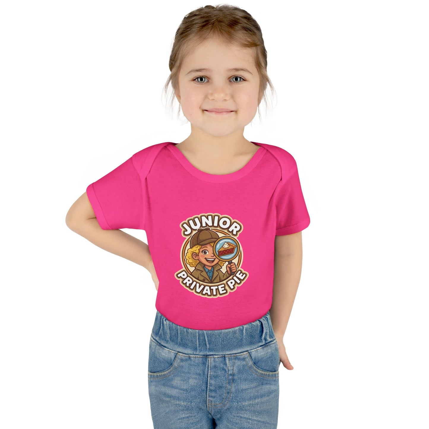 Infant Baby Girl Rib Bodysuit