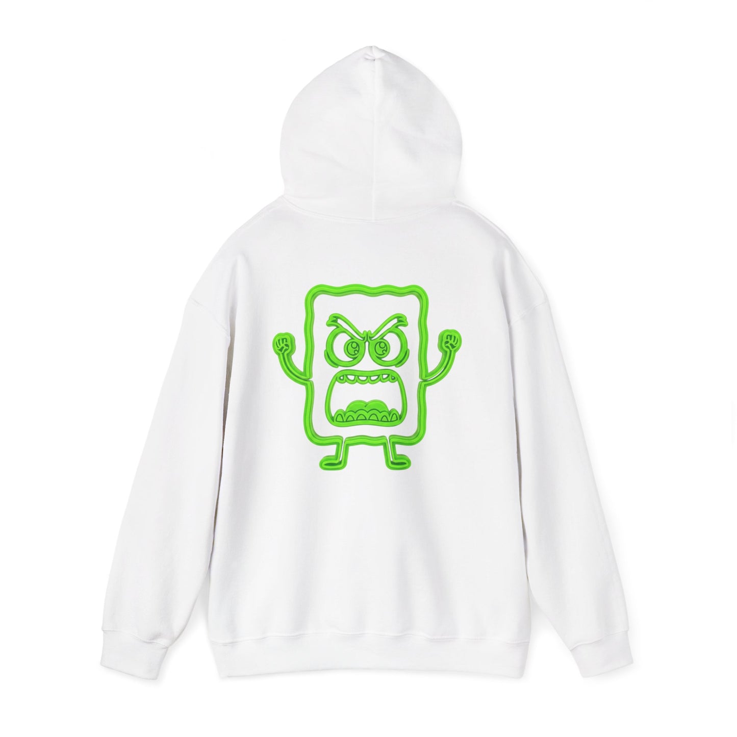 Green Monster Logo Hoodie — MC Graphic Pullover