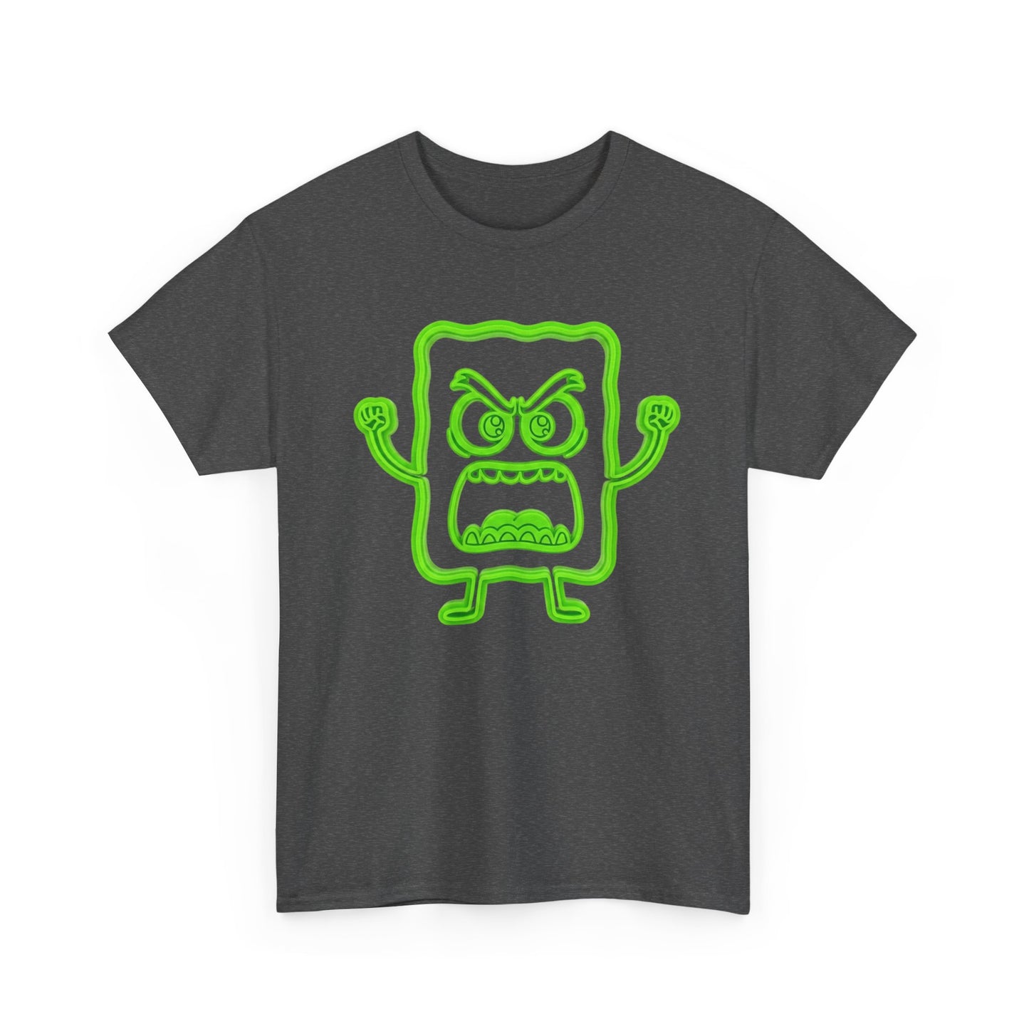 Angry Green Mad Cobbler Graphic Tee 100% Heavyweight Cotton