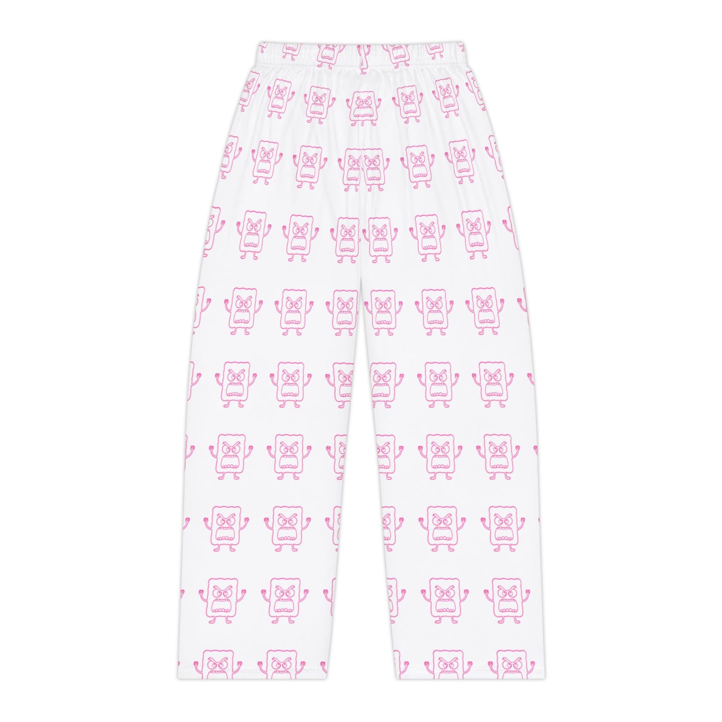 Women's Pink Mad Cobbler Pajama Pants — Cute All-Over Print Lounge Sleepwear