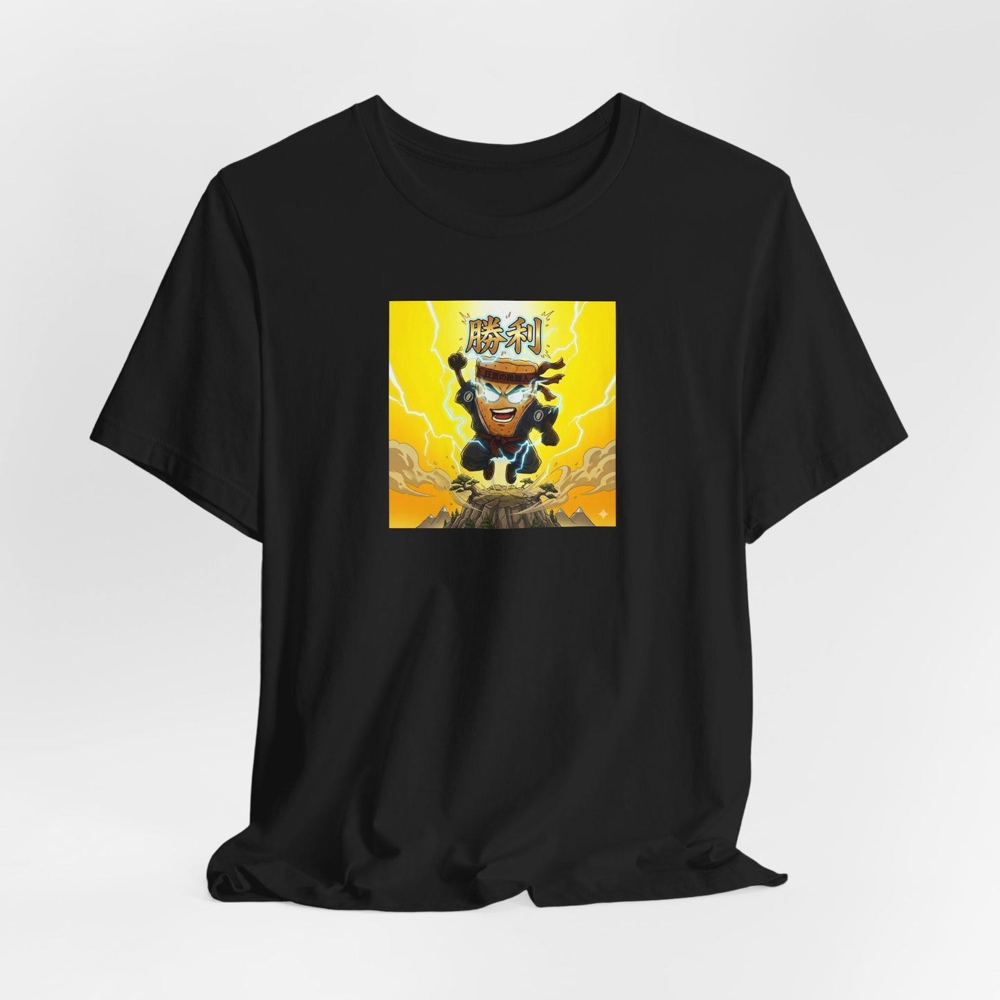 Victory Warrior T-Shirt — Bold Anime-Style ‘勝利’ Graphic Tee