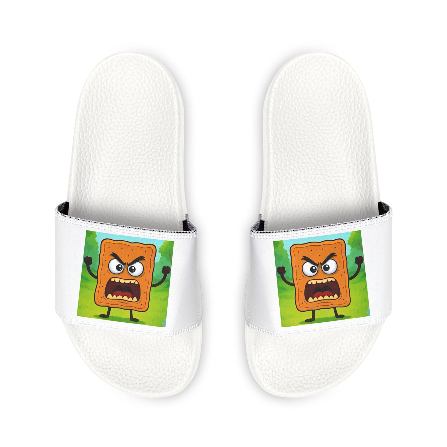 Slide Sandals — Mad Cobbler Cartoon & Book Icon