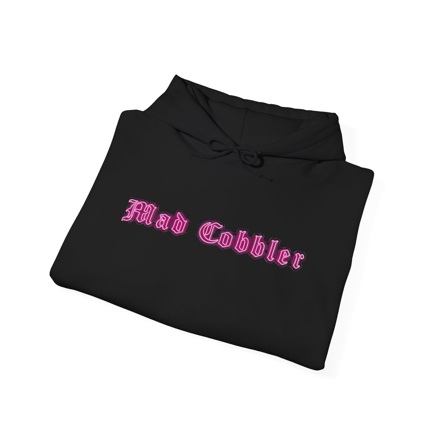 Hoodie — 'Mad Cobbler' Pink Neon Angry Monster Graphic Pullover
