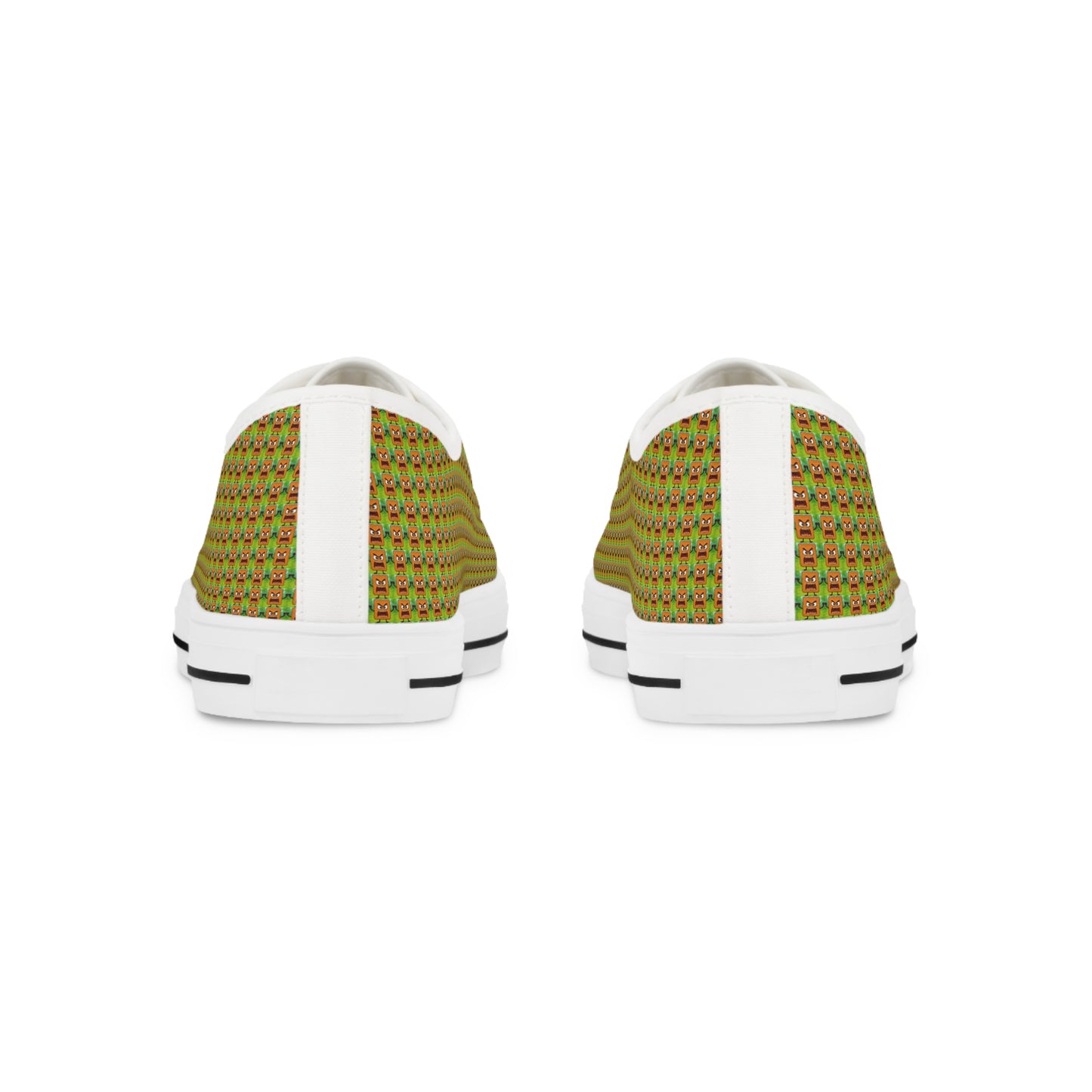Low Top Sneakers — Mad Cobbler Pattern Casual Shoes