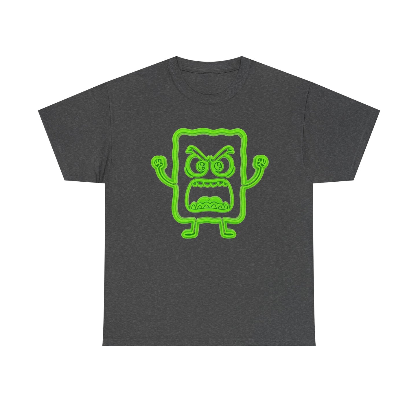 Angry Green Mad Cobbler Graphic Tee 100% Heavyweight Cotton
