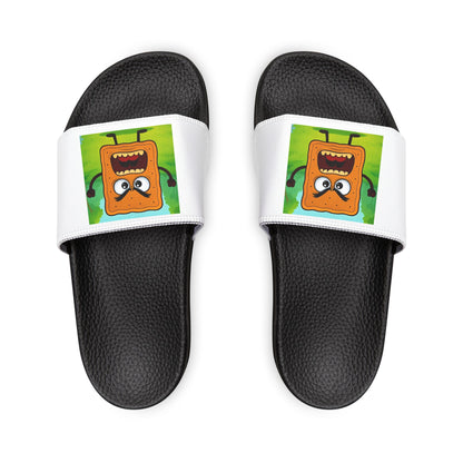 Slide Sandals — Mad Cobbler Cartoon & Book Icon