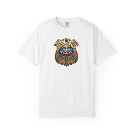 Privat Pie Badge Garment-Dyed T-shirt