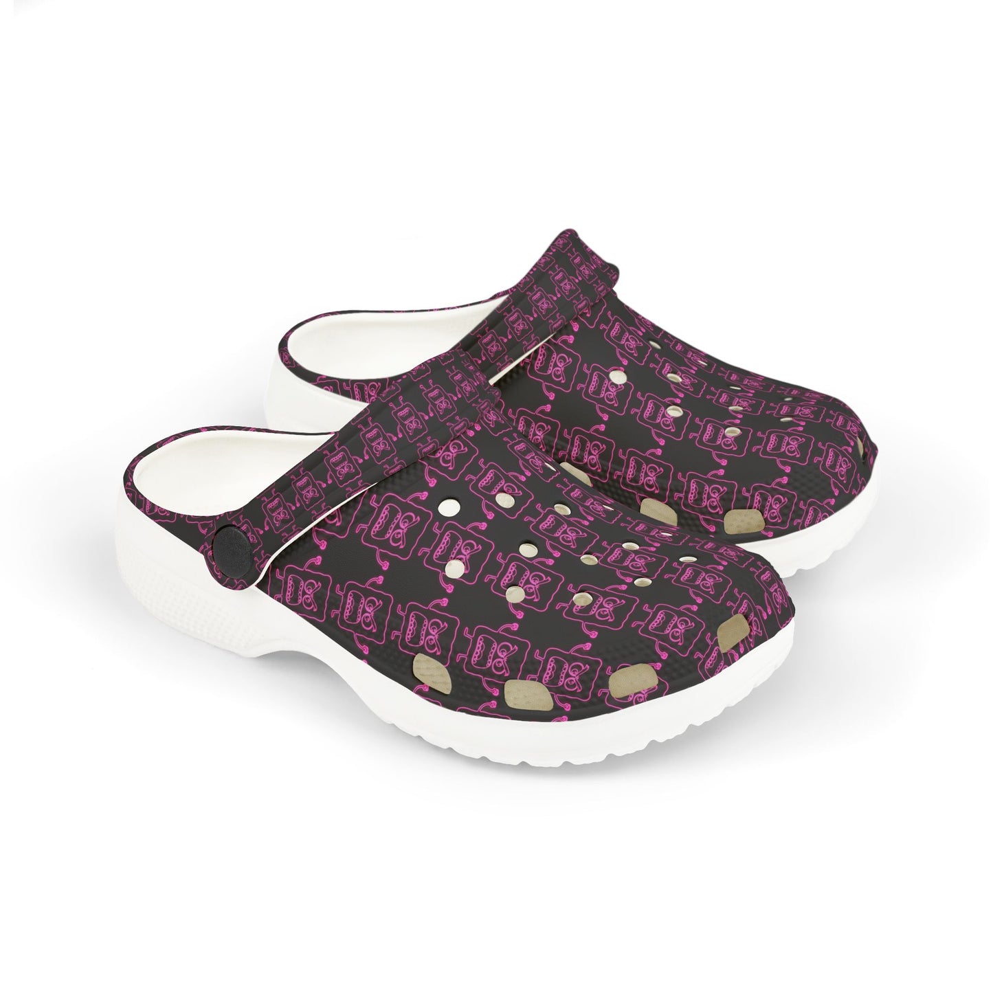 Kids' Patterned Foam Clogs — Mad Cobnler  Print