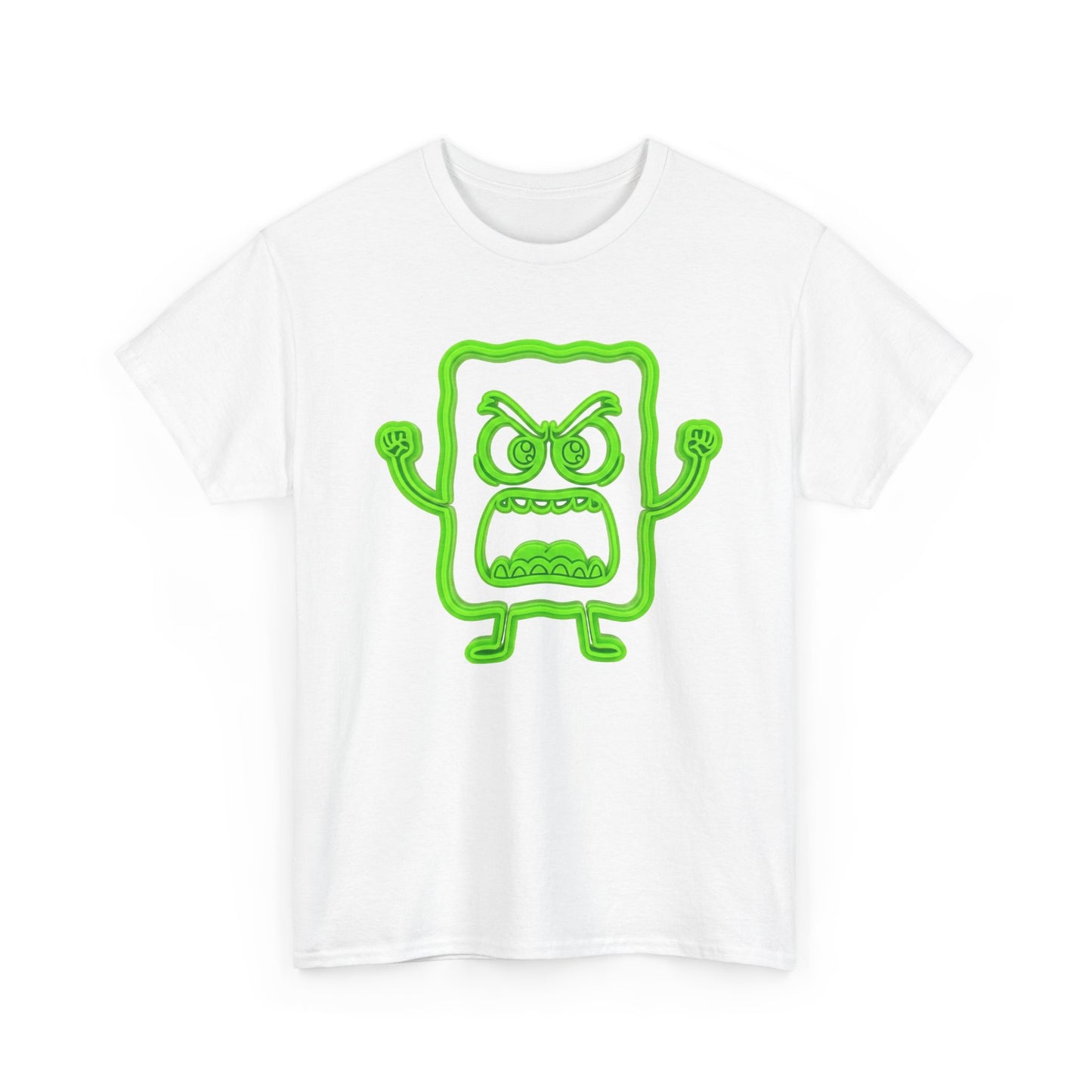 Angry Green Mad Cobbler Graphic Tee 100% Heavyweight Cotton