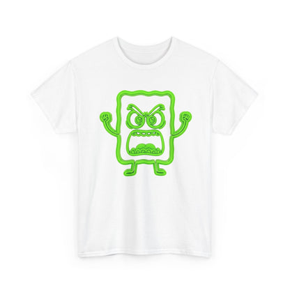Angry Green Mad Cobbler Graphic Tee 100% Heavyweight Cotton