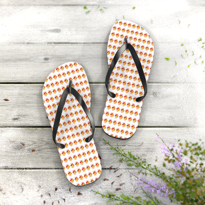 Frenchie Toast Flip Flops – Cute Fruit Summer Sandals