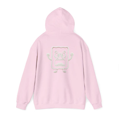 Hoodie — 'MC Mad Cobbler' Graphic Logo Hoodie with Angry Cartoon Back Print