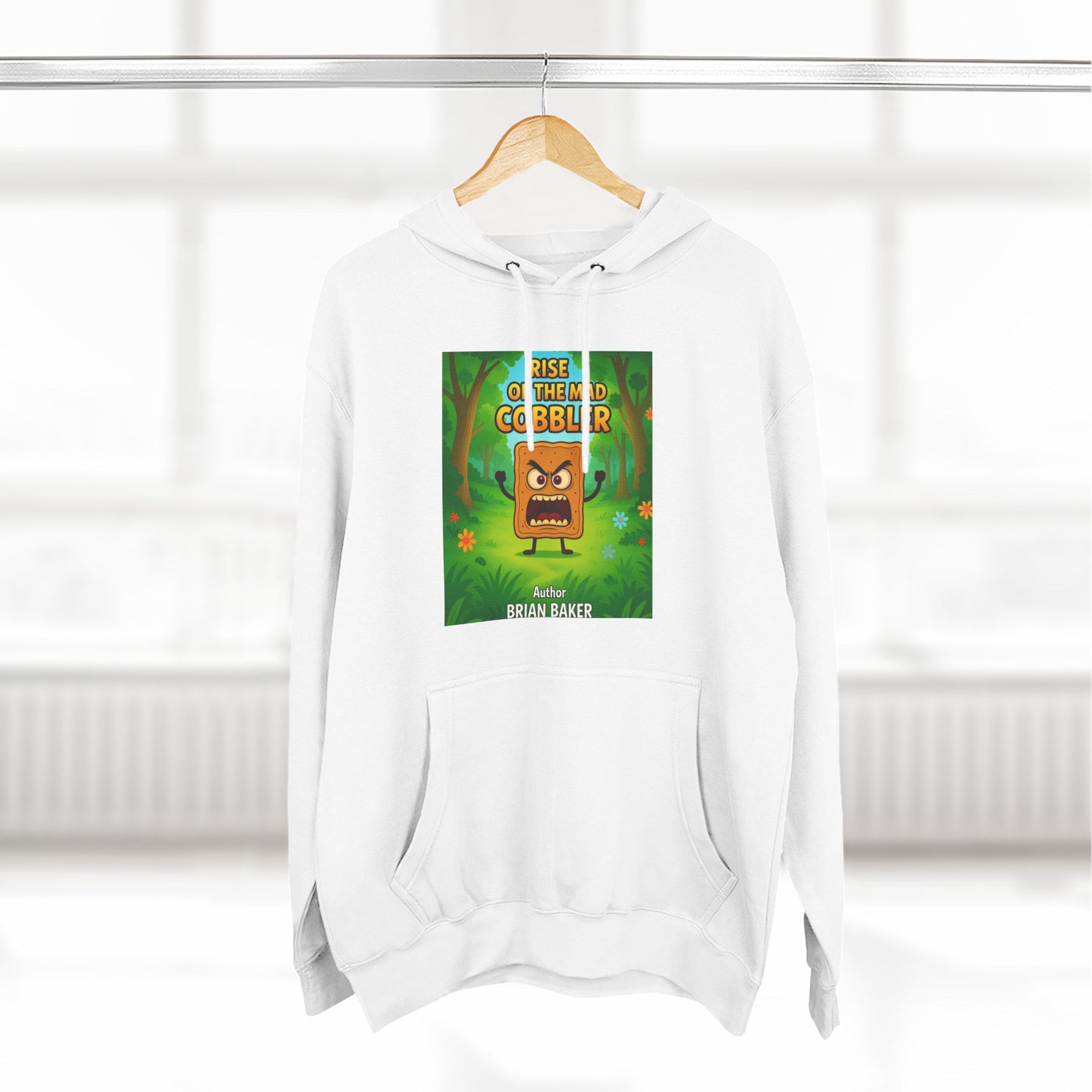 Three-Panel Fleece Hoodie