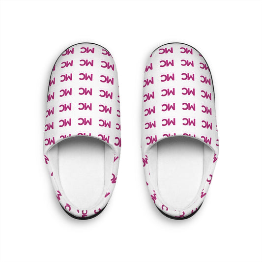 Monogram MC Cozy Indoor Slippers — Women's Soft House Slides