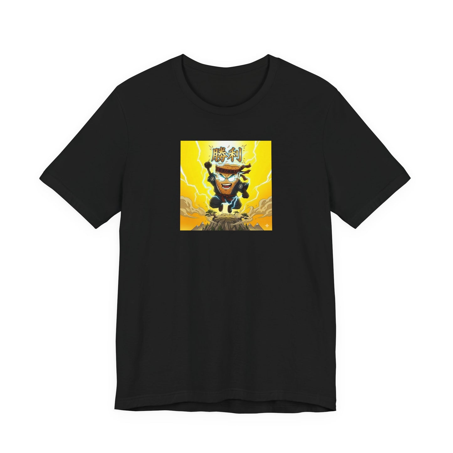 Victory Warrior T-Shirt — Bold Anime-Style ‘勝利’ Graphic Tee