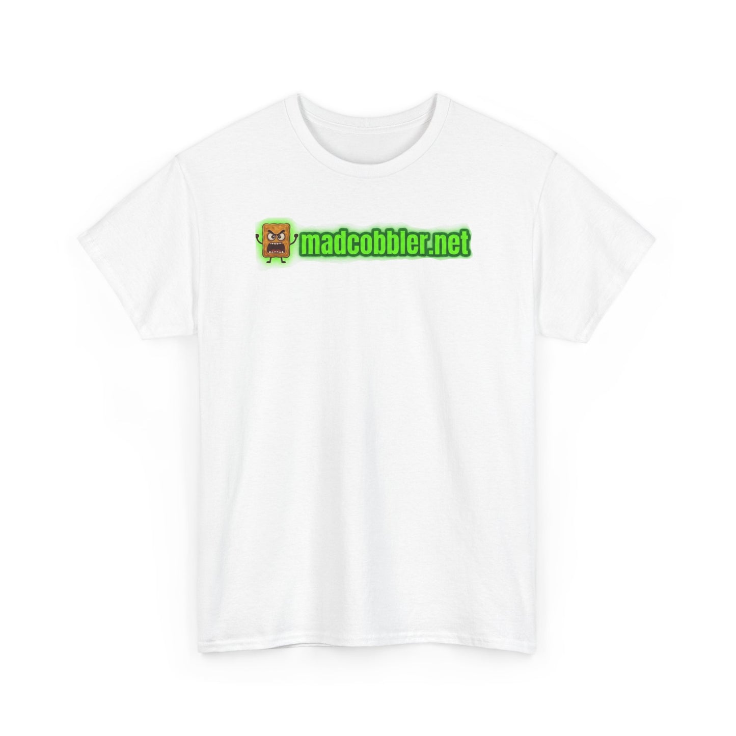 MadCobbler.net Logo T-Shirt — Retro 100%Heavyweight Cotton