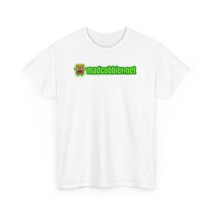 MadCobbler.net Logo T-Shirt — Retro 100%Heavyweight Cotton