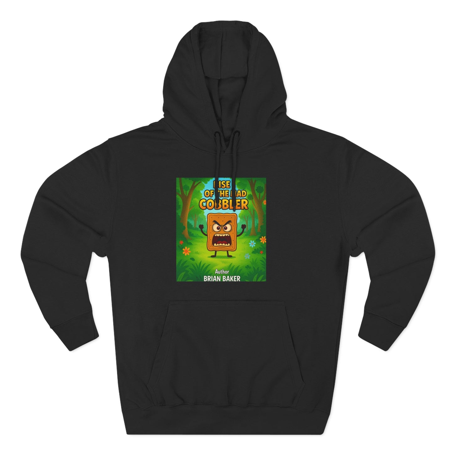 Three-Panel Fleece Hoodie