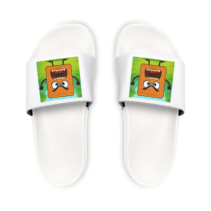 Slide Sandals — Mad Cobbler Cartoon & Book Icon