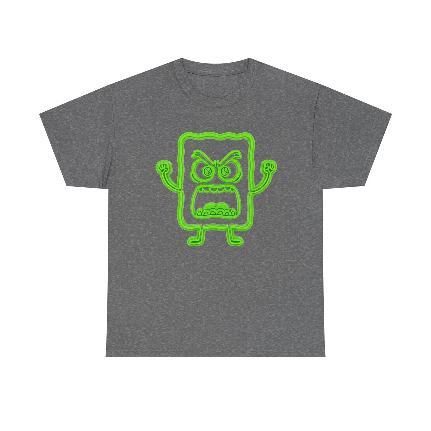 Angry Green Mad Cobbler Graphic Tee 100% Heavyweight Cotton