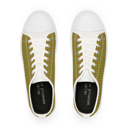 Low Top Sneakers — Mad Cobbler Pattern Casual Shoes