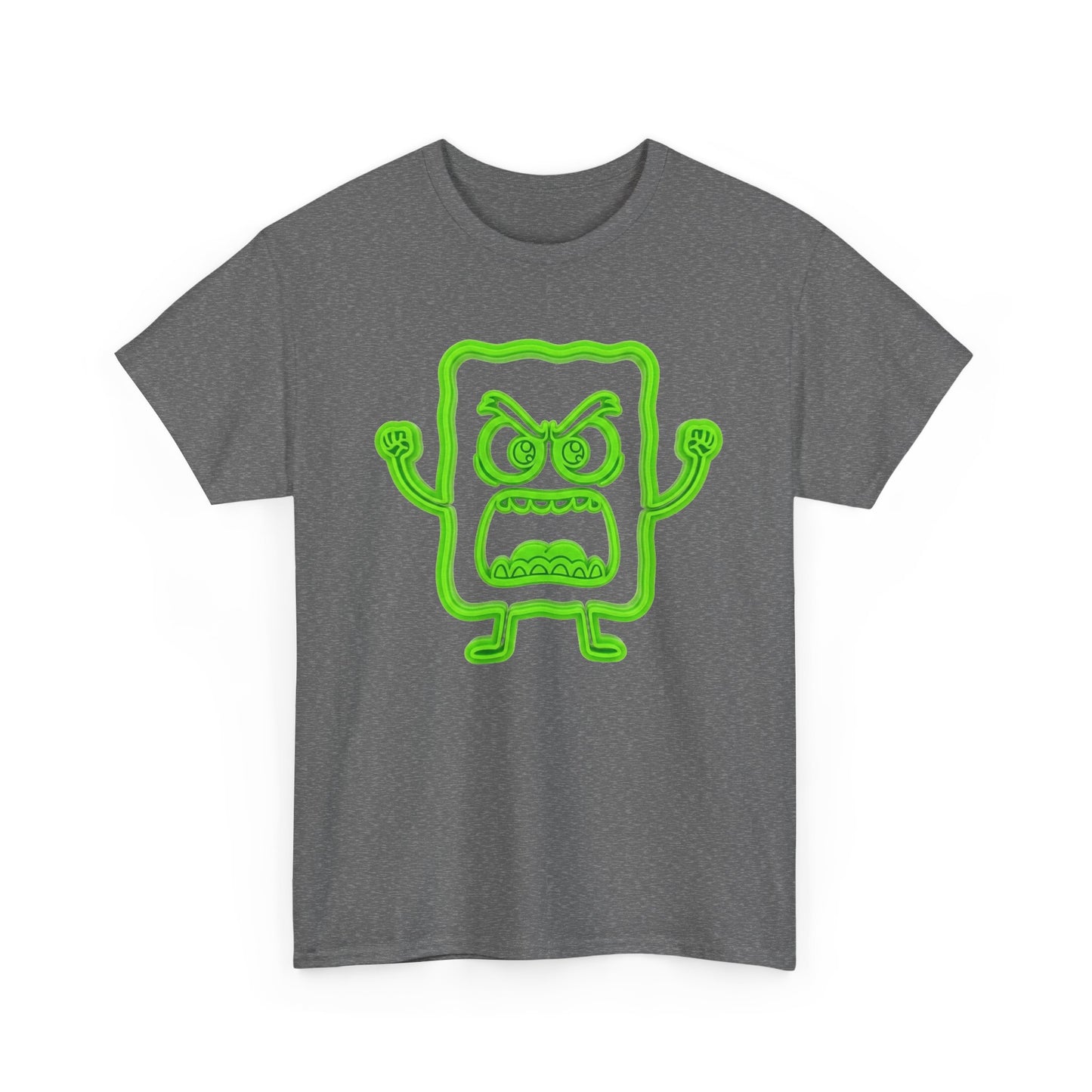 Angry Green Mad Cobbler Graphic Tee 100% Heavyweight Cotton