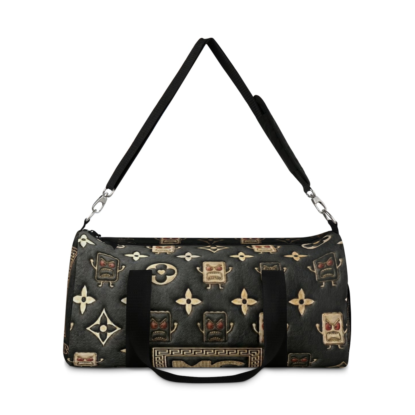 MC Mad Cobbler Duffel Bag – Patterned Travel & Gym Weekender
