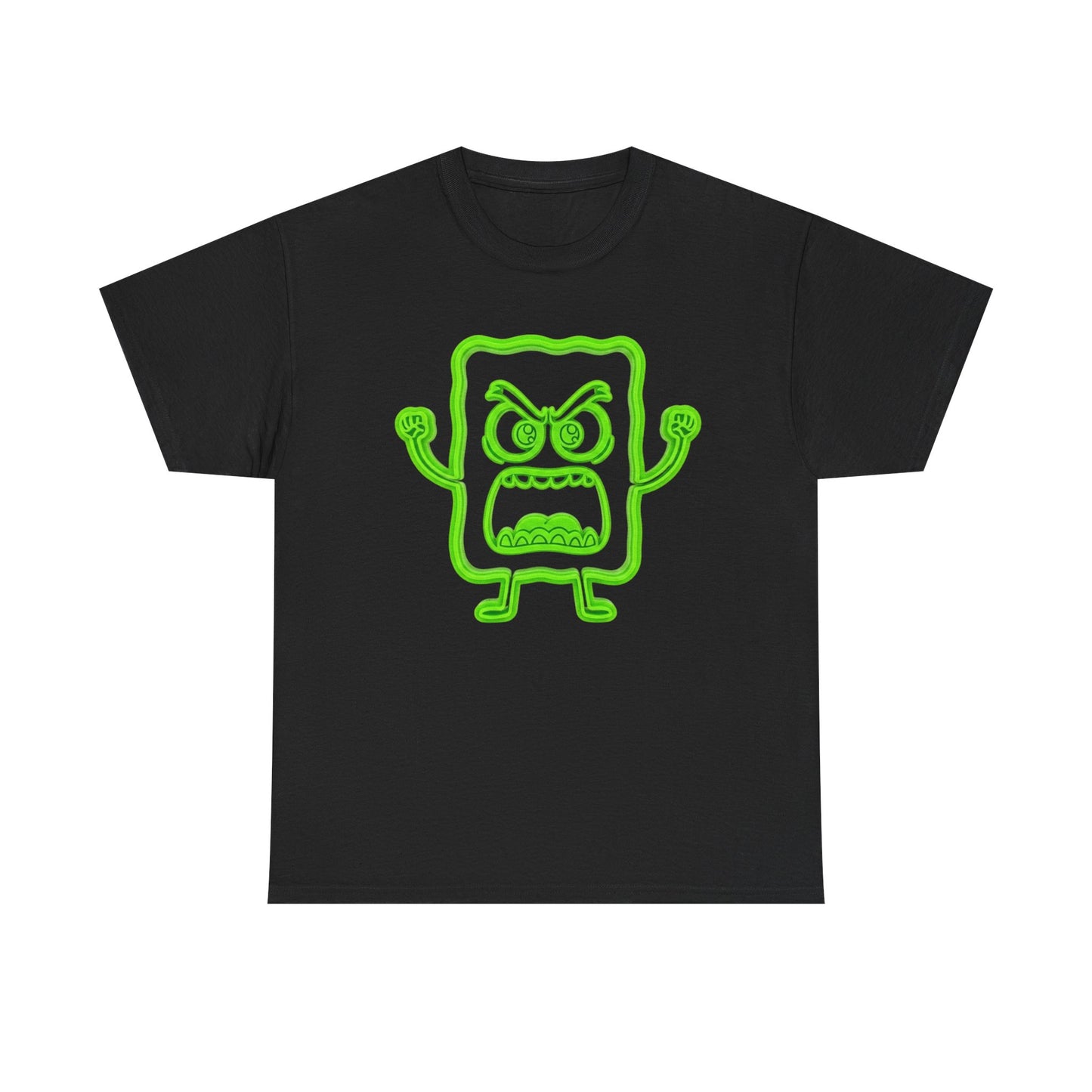 Angry Green Mad Cobbler Graphic Tee 100% Heavyweight Cotton