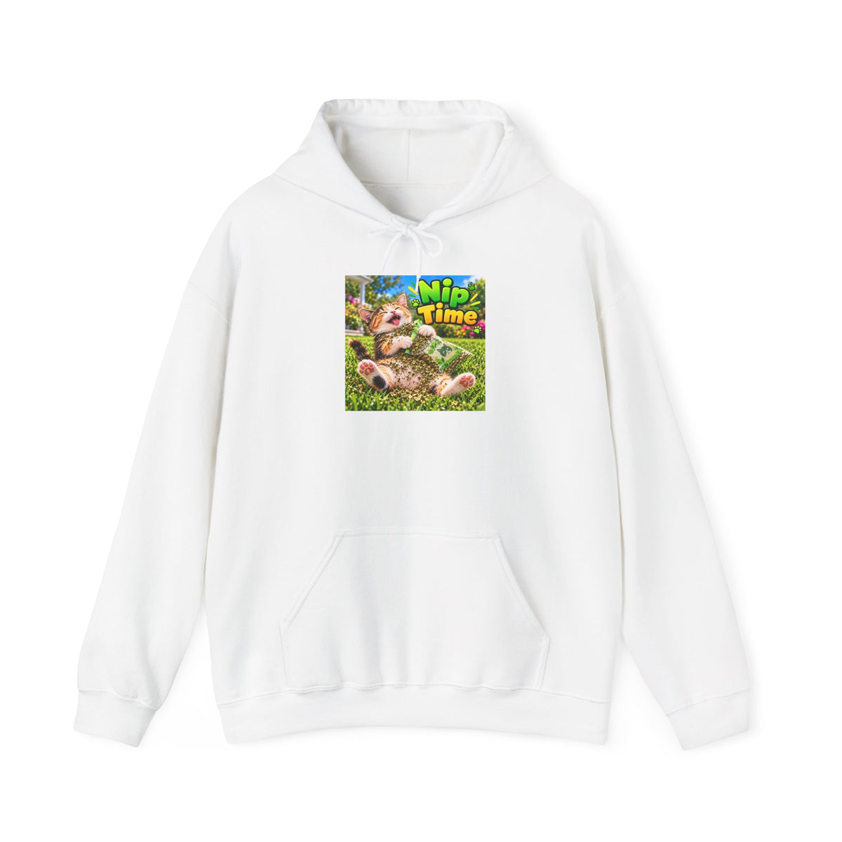 Nip Time Kitten Graphic Hoodie Unisex