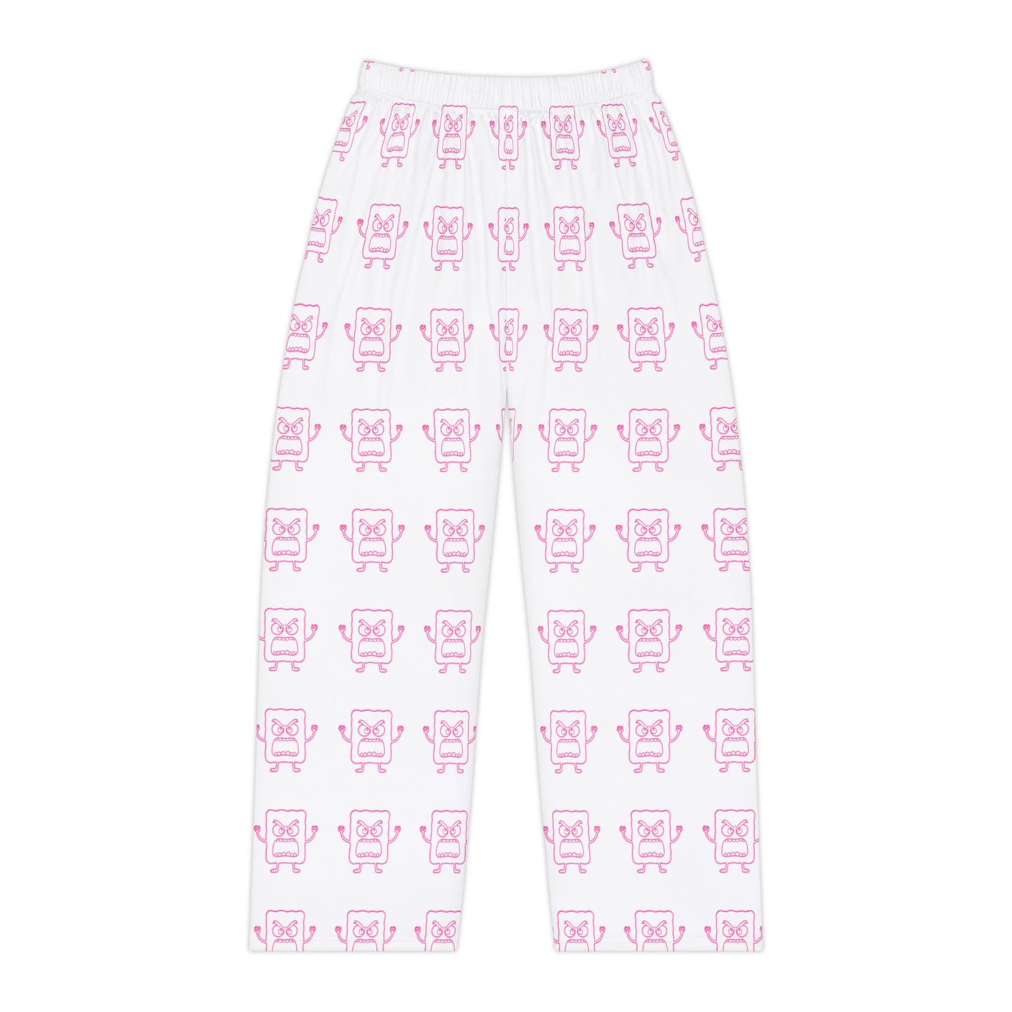 Women's Pink Mad Cobbler Pajama Pants — Cute All-Over Print Lounge Sleepwear