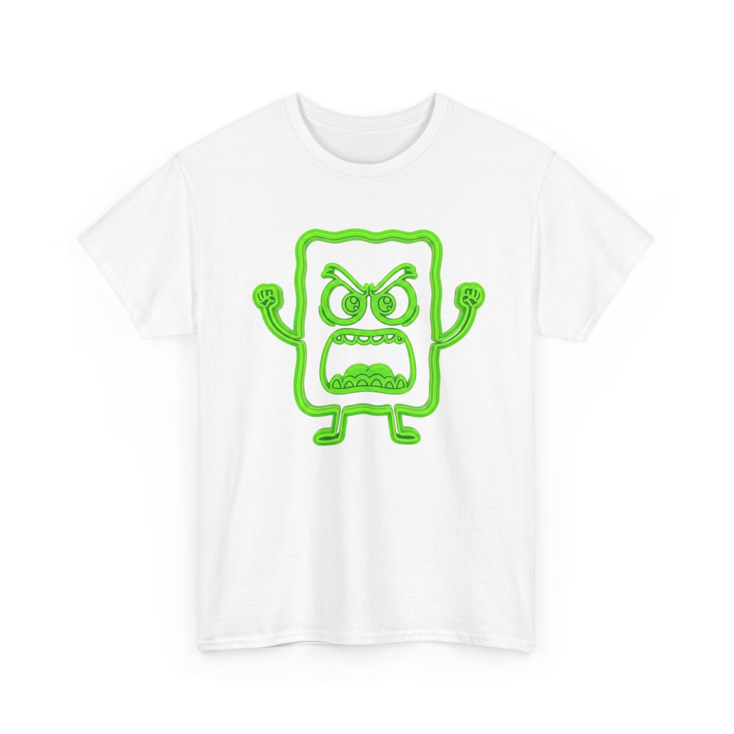 Angry Green Mad Cobbler Graphic Tee 100% Heavyweight Cotton