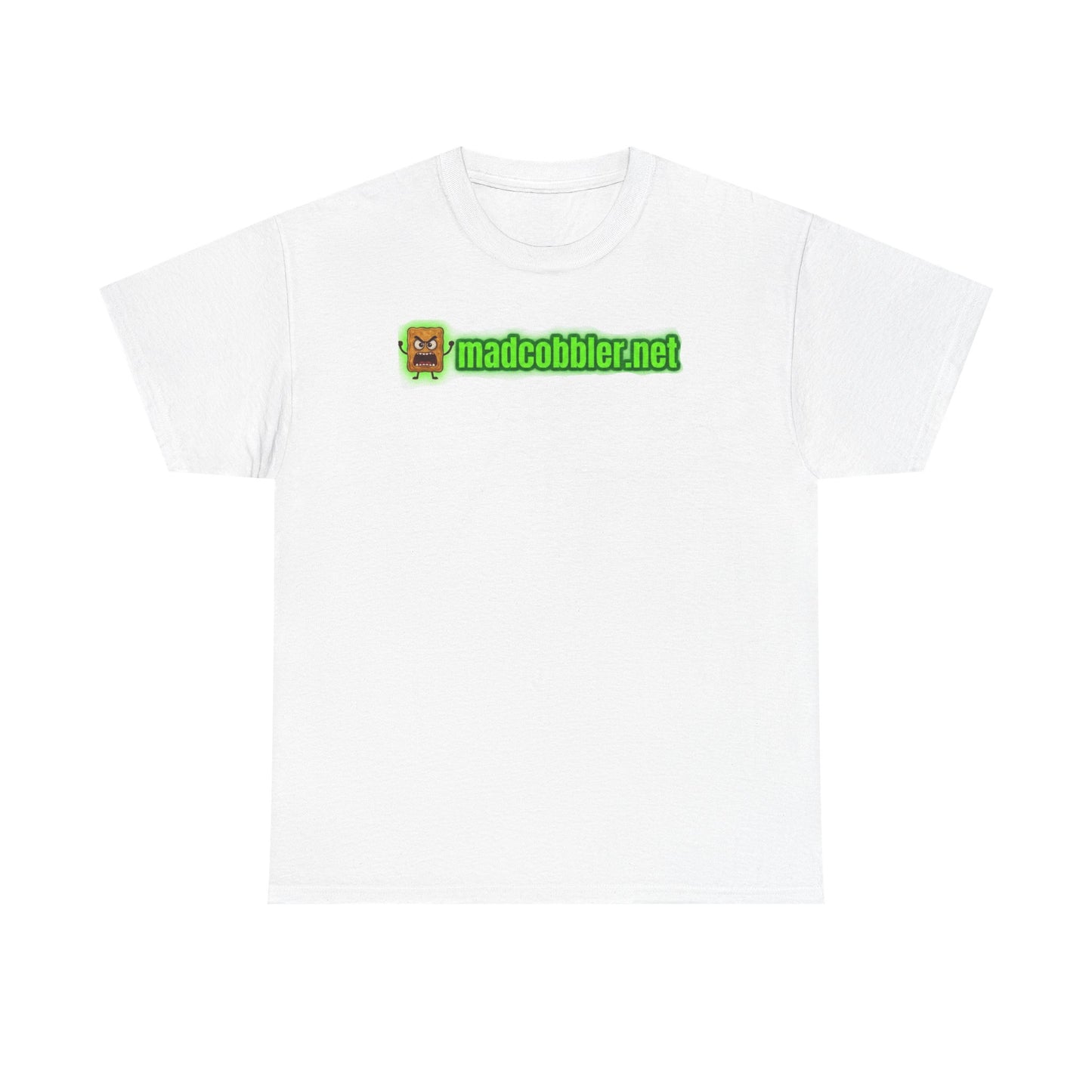 MadCobbler.net Logo T-Shirt — Retro 100%Heavyweight Cotton