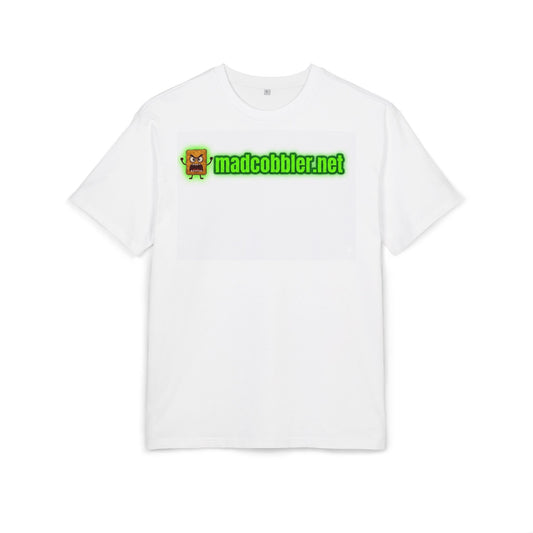T-Shirt — madcobbler.net Logo Tee (Green Mascot)
