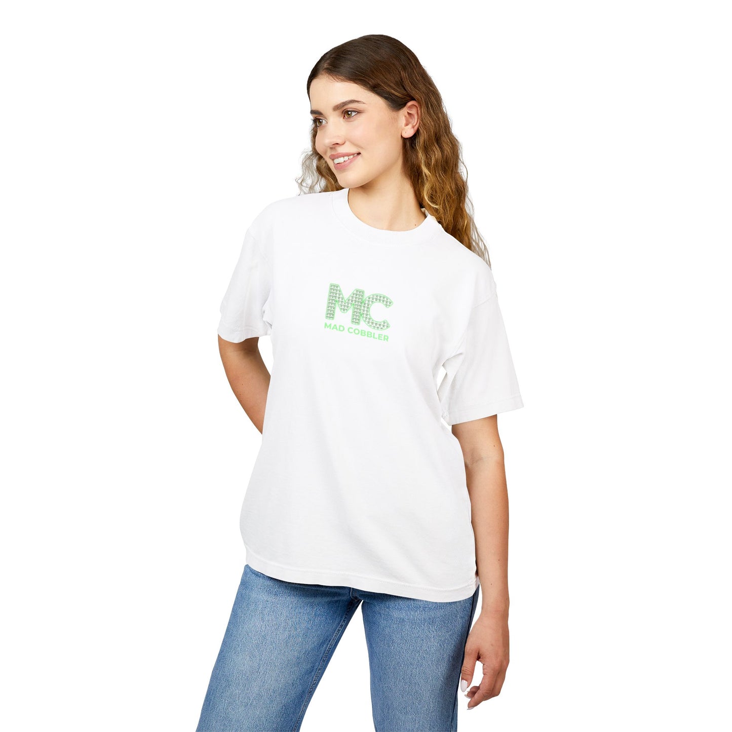 MC Mad Cobbler Green Logo Tee