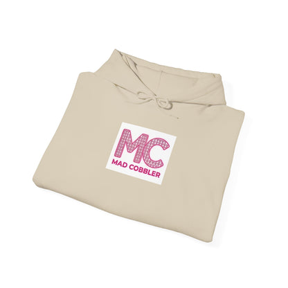 Hoodie — 'MC Mad Cobbler' Graphic Logo Hoodie with Angry Cartoon Back Print