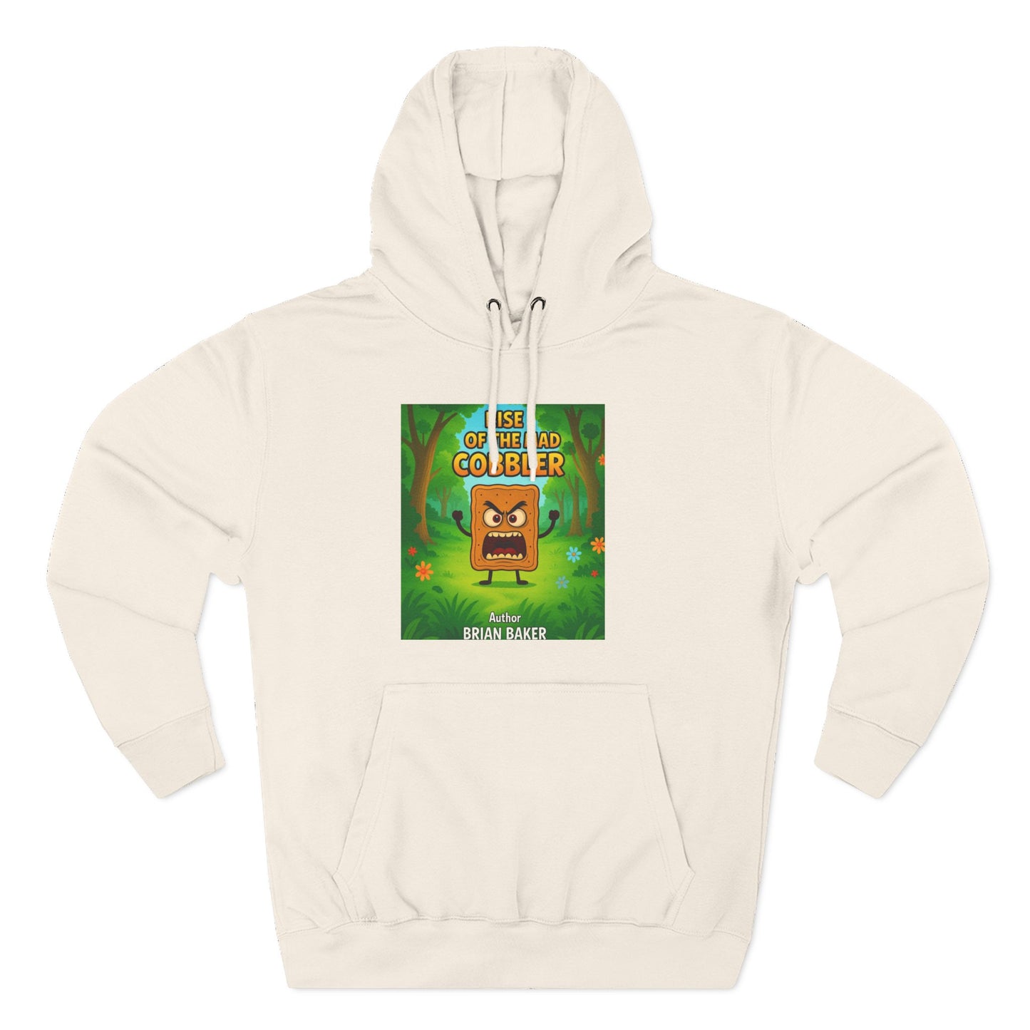 Three-Panel Fleece Hoodie