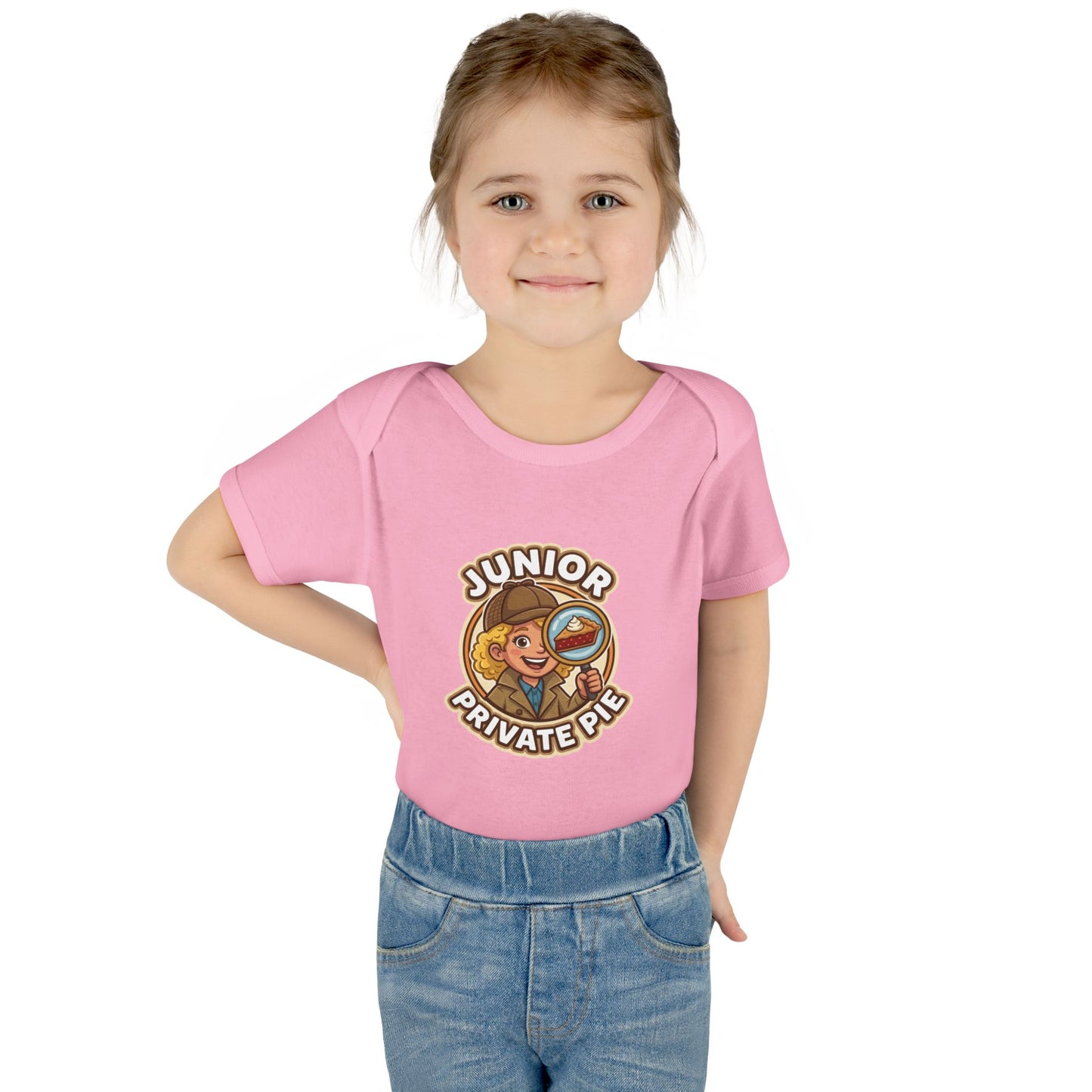 Infant Baby Girl Rib Bodysuit