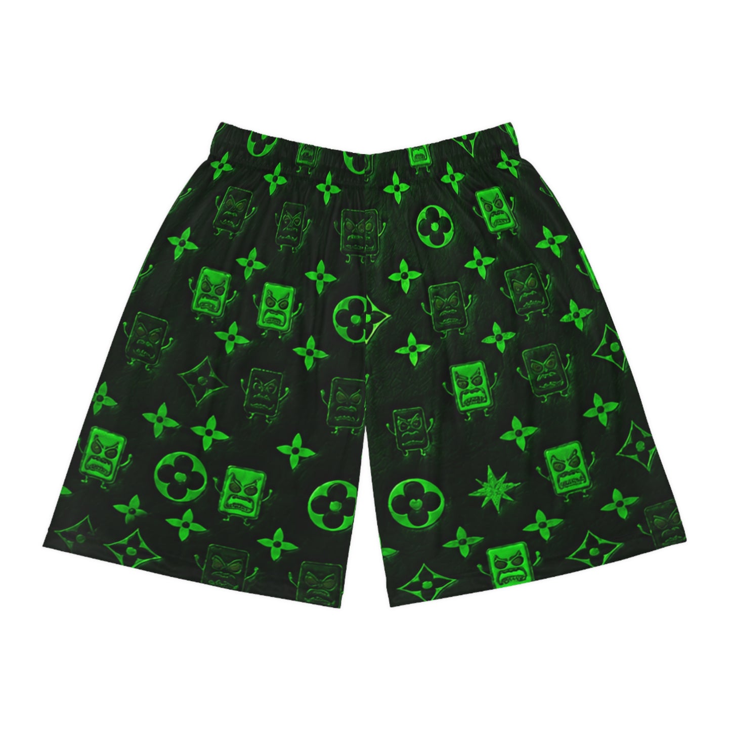 Basketball Shorts — All-Over Print Athletic Shorts