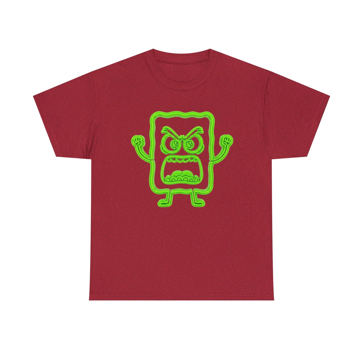 Angry Green Mad Cobbler Graphic Tee 100% Heavyweight Cotton