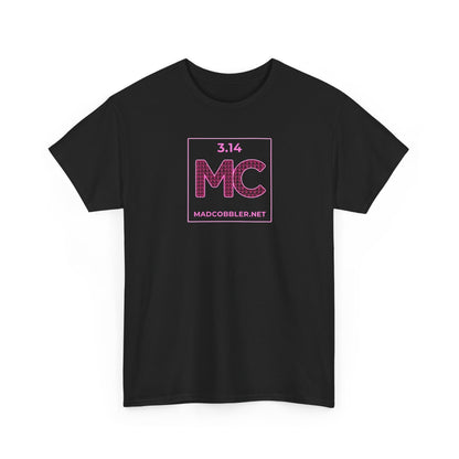 MC Pi Logo T‑Shirt — 3.14 MadCobbler.net 100% Heavyweight Cotton Tee