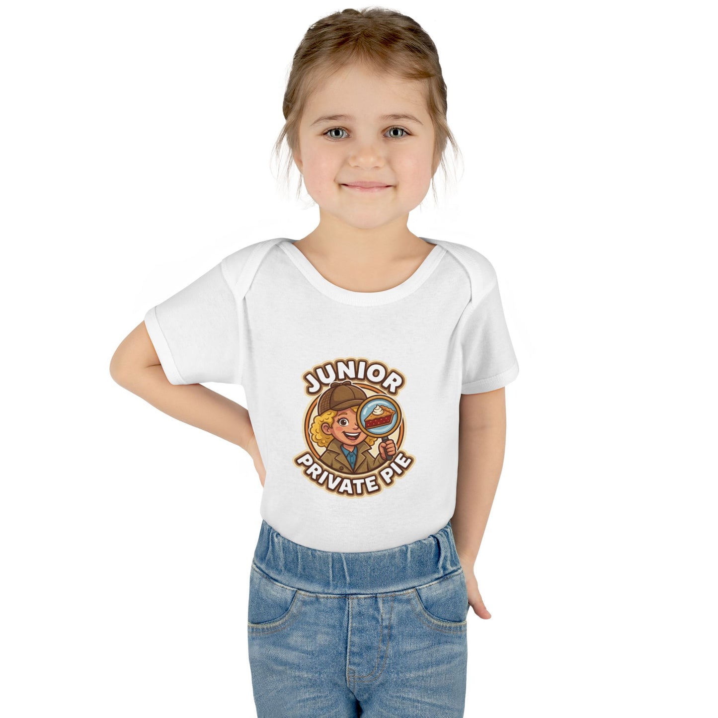 Infant Baby Girl Rib Bodysuit